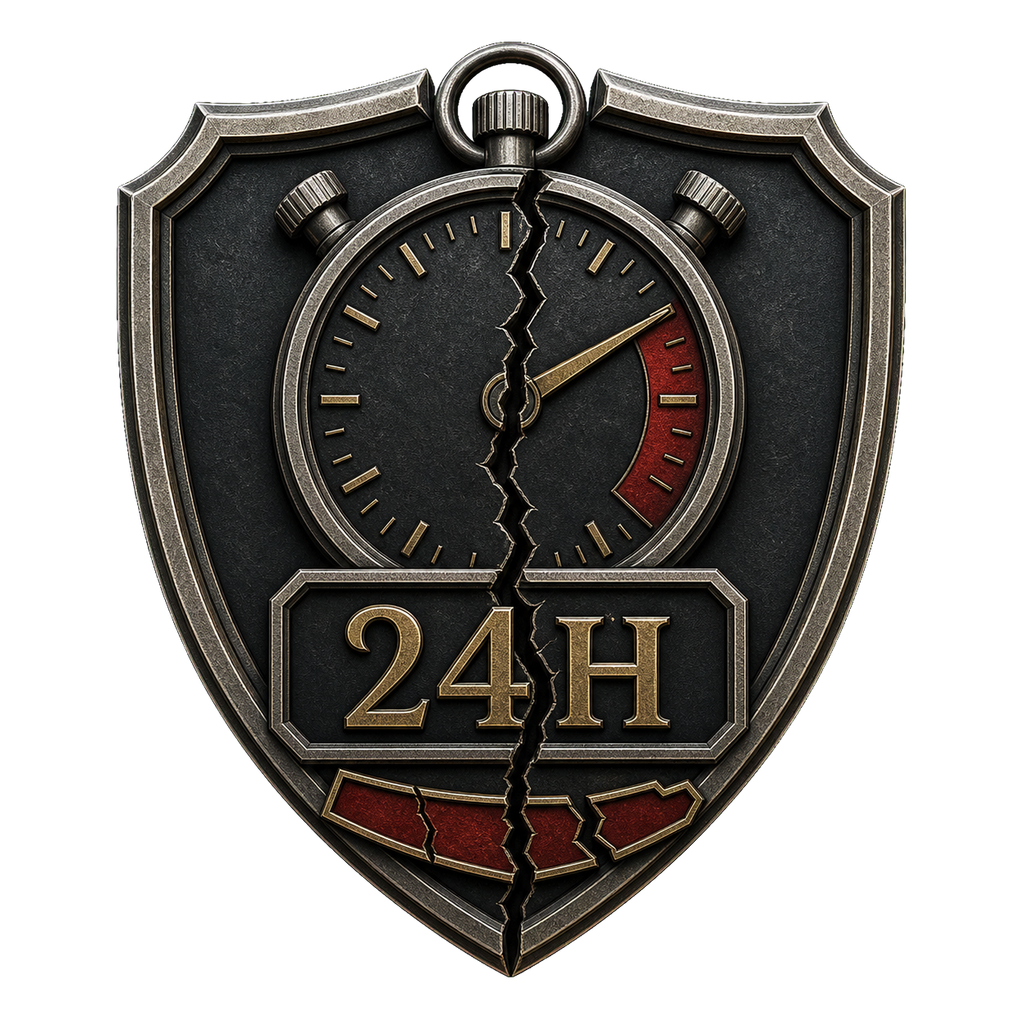 Reset Any%, Within 24 hours, verified