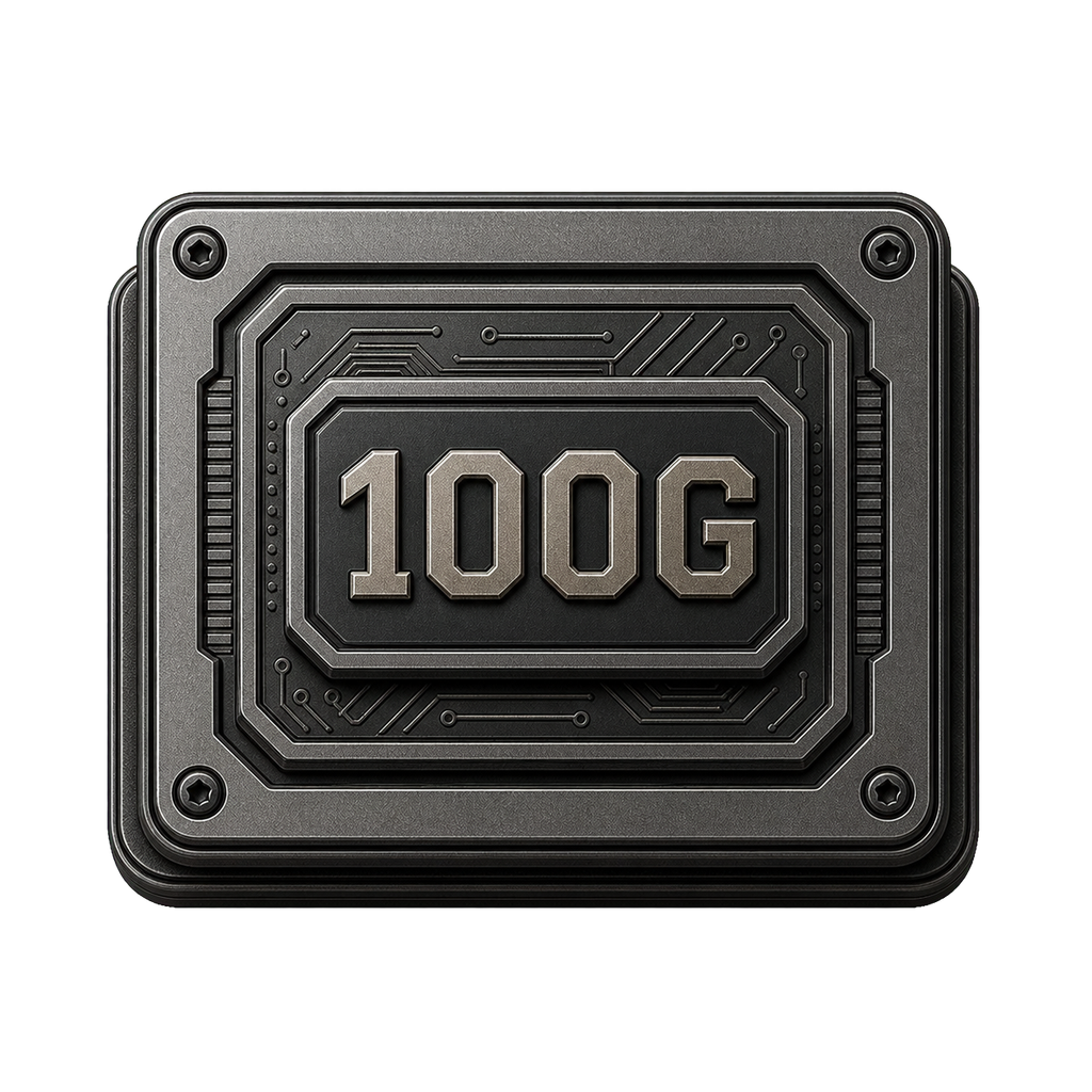 Storage Event, 100 GB, verified